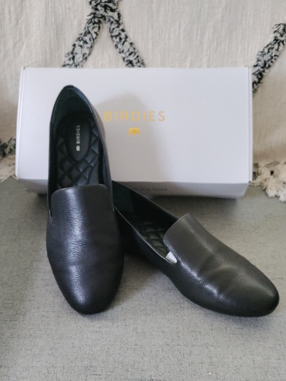 Birdies Jet Leather "The Starling"  Slip-Ons